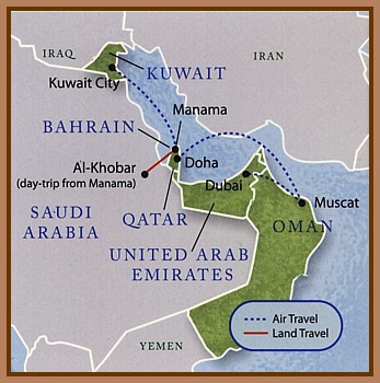 Kuwait And Dubai Map Kuwait To Dubai Page 1